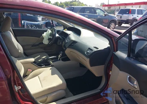 2012 Honda Civic Ex from USA, damaged, VIN 2HGFB2F86CH586198